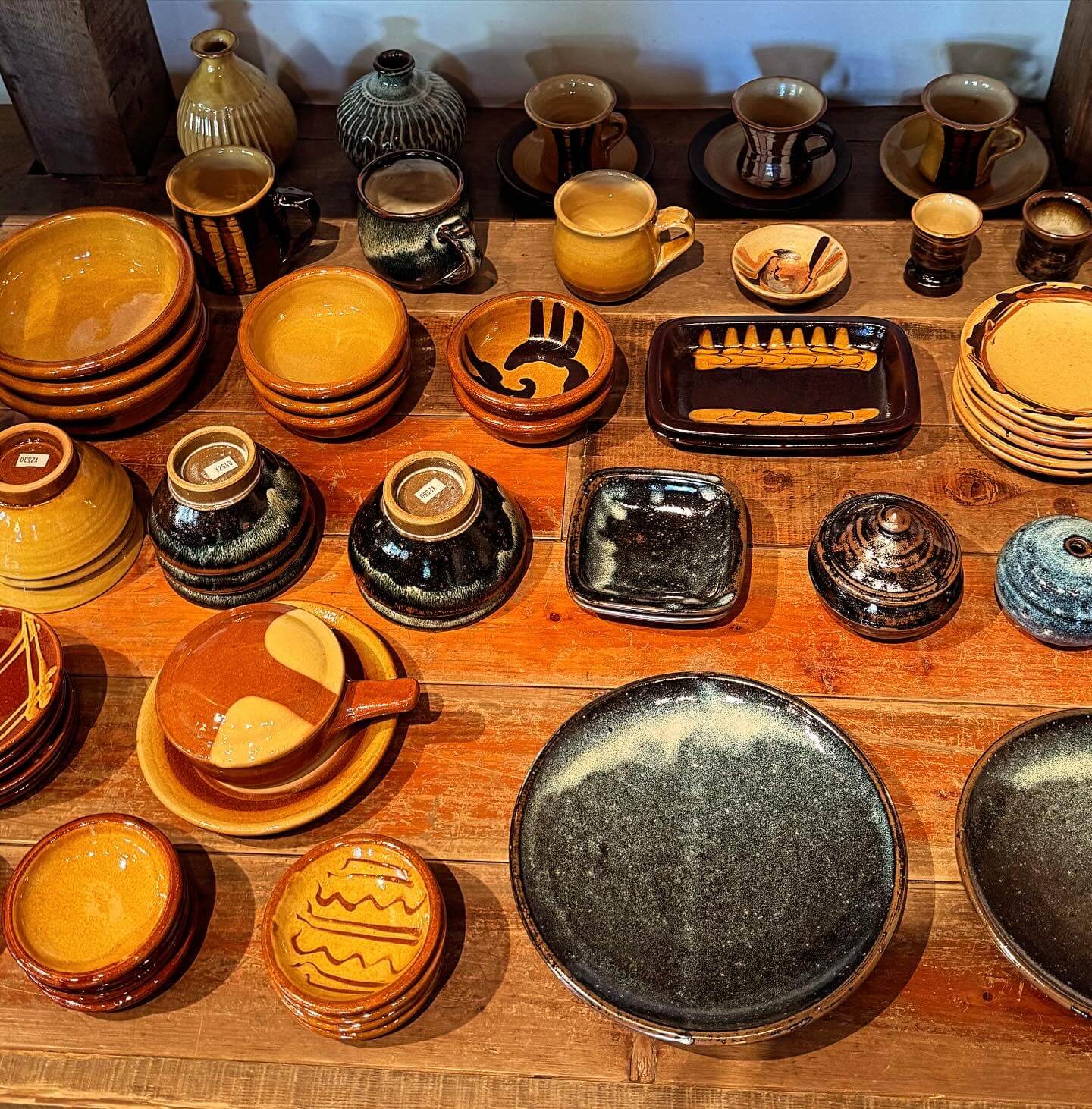 Red letter clay pottery by davey ball
